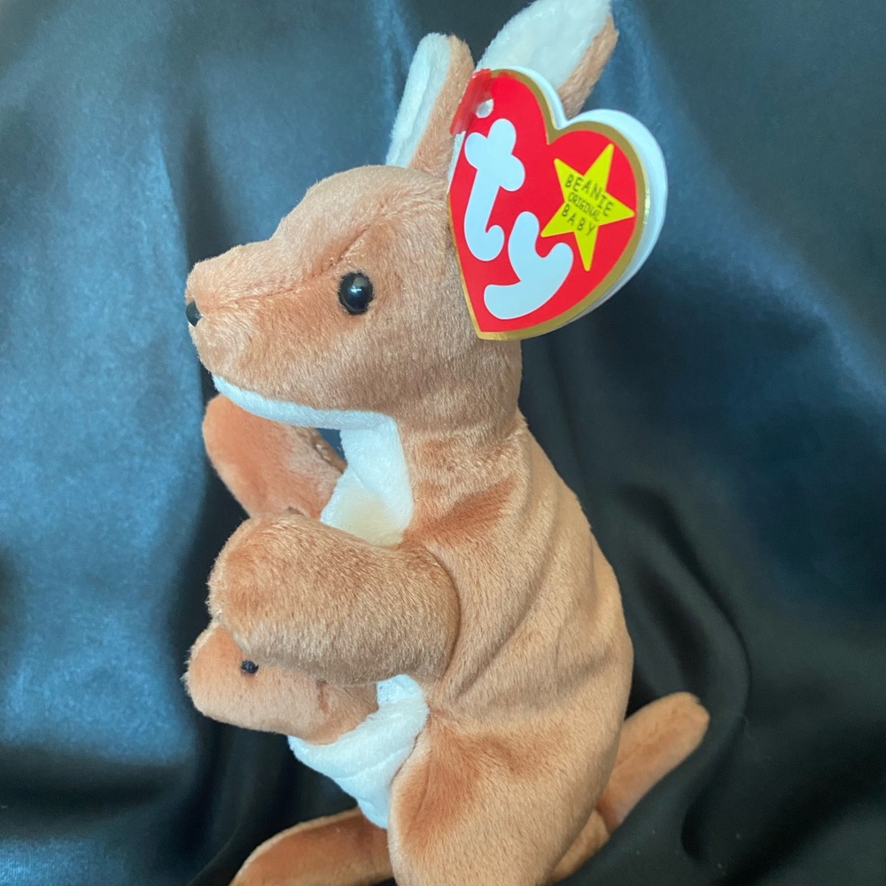 Momma Kangaroo and Baby Beanie Baby